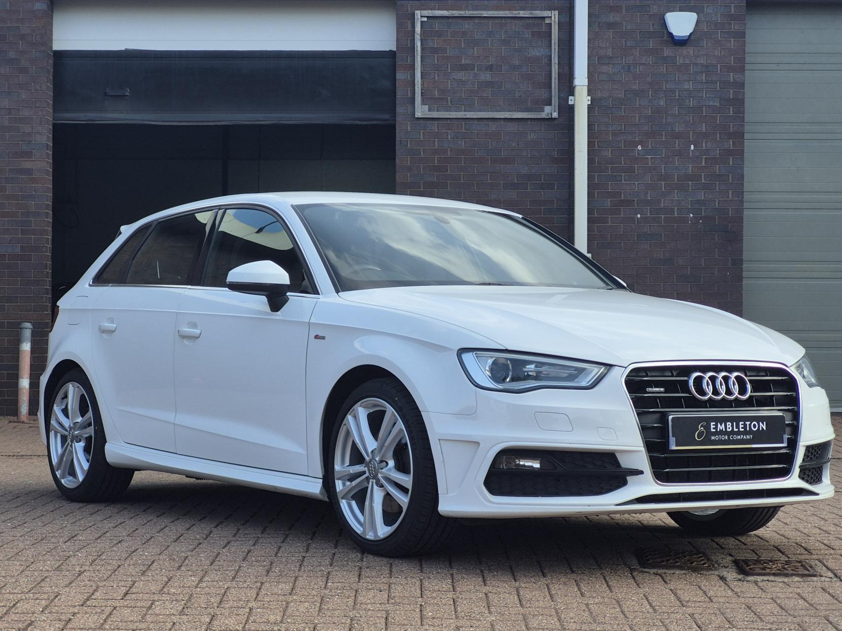 Audi A3 2.0 TDI S line Sportback 5dr Diesel S Tronic quattro Euro 6 (s/s) (Nav) (184 ps)