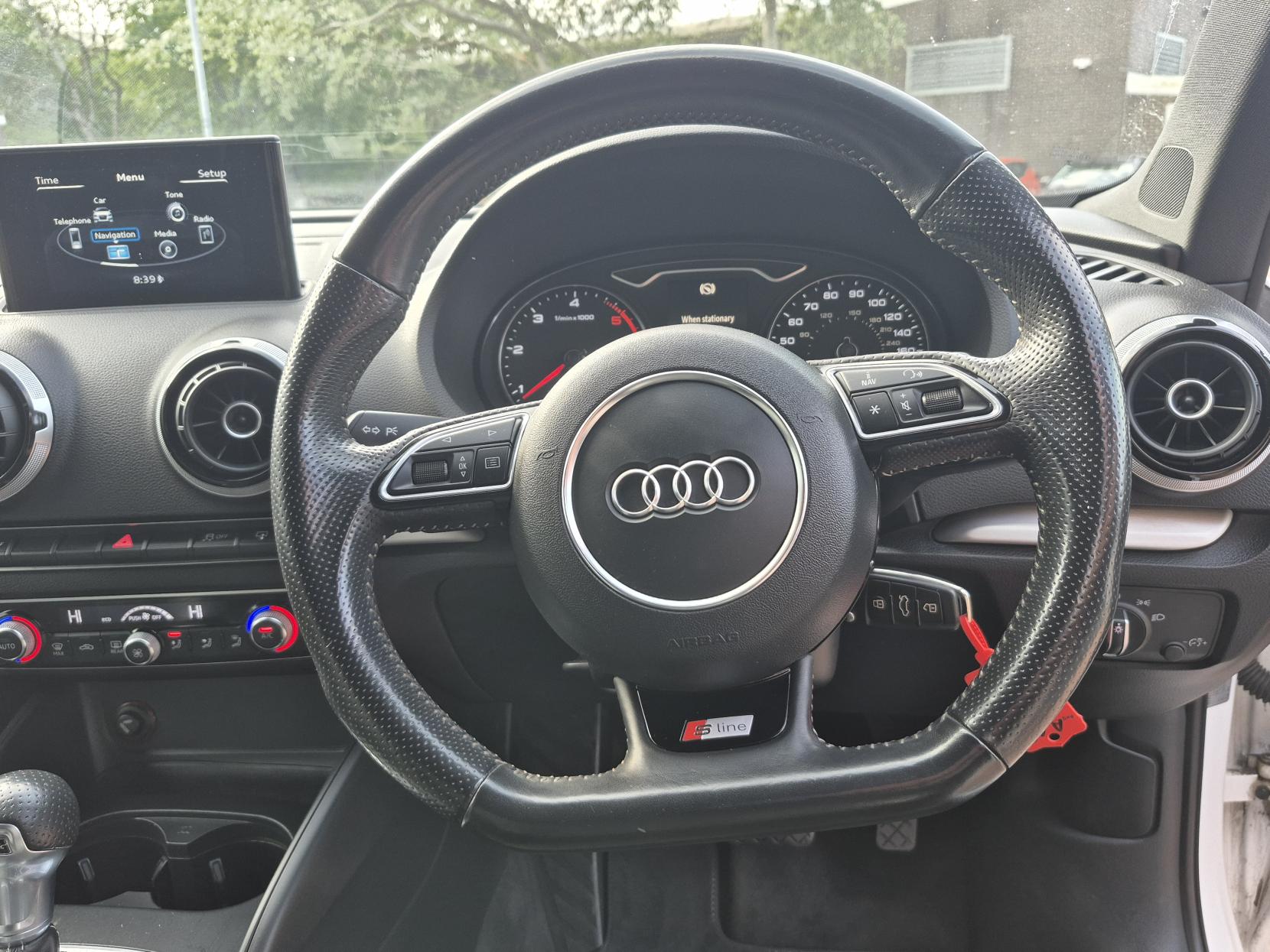 Audi A3 2.0 TDI S line Sportback 5dr Diesel S Tronic quattro Euro 6 (s/s) (Nav) (184 ps)